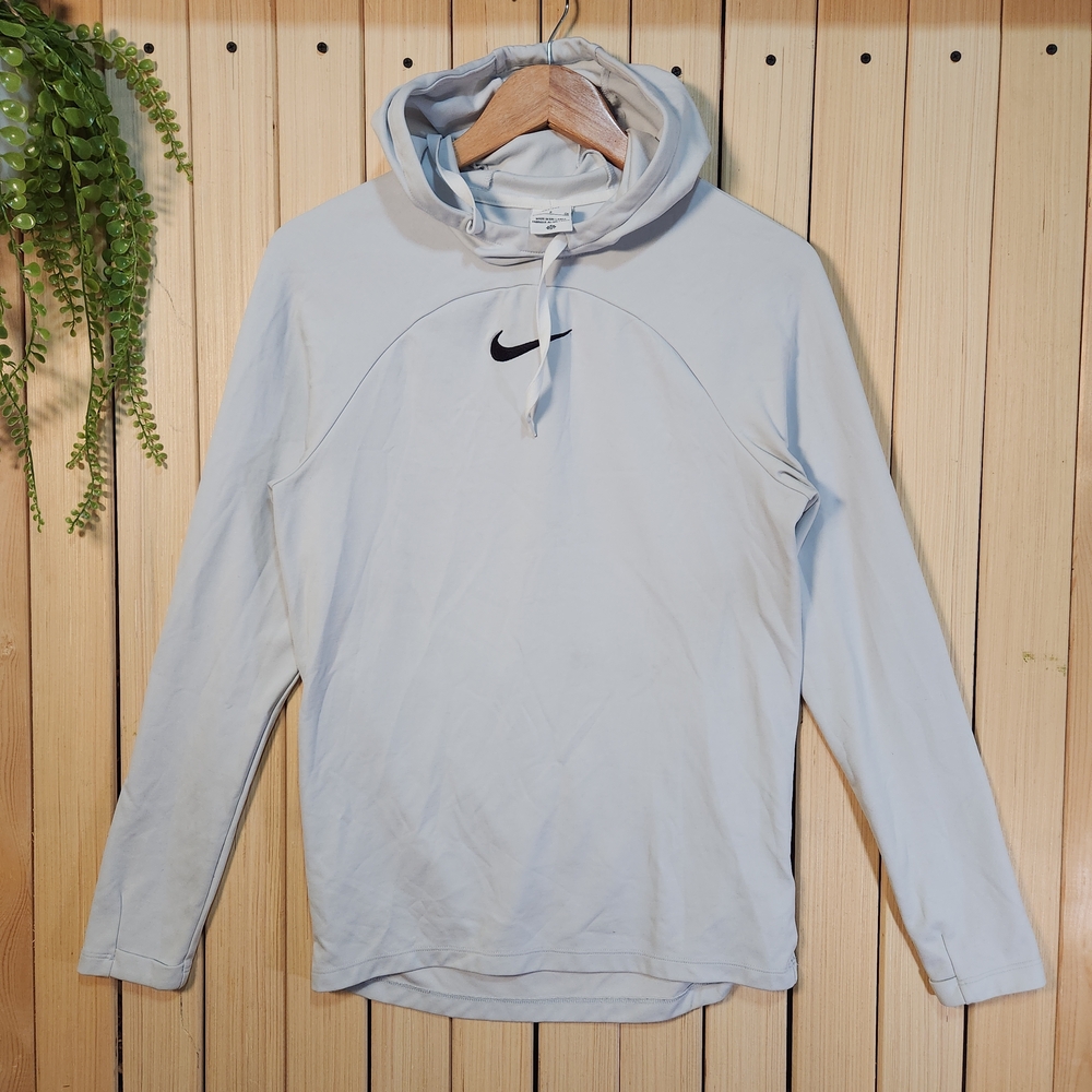 Nike Hoddie Light Gray Size S